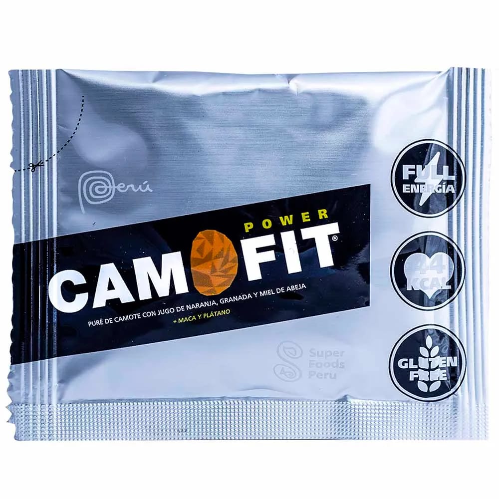 Puré de Camote CAMOFIT Powert Bolsa 40g Puré de Camote CAMOFIT Power Bolsa 40g