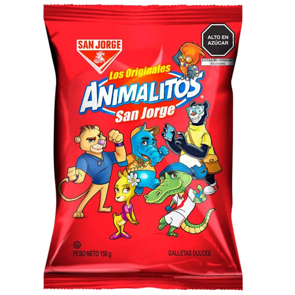 Galletas Animalitos SAN JORGE Bolsa 150g