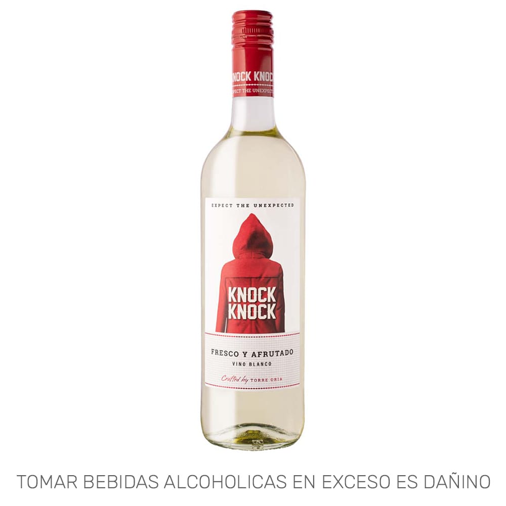 Vino Blanco KNOCK KNOCK Botella 750ml
