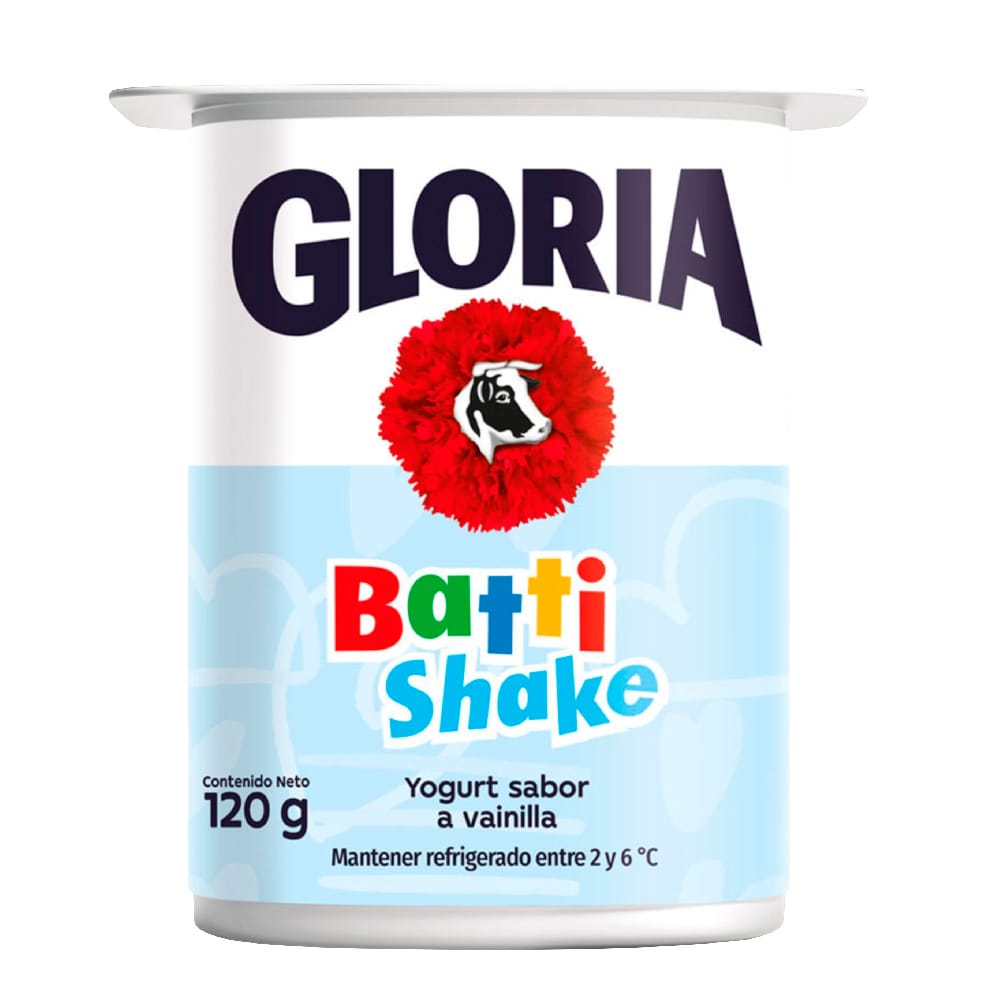 Yogurt GLORIA Batishake Vainilla Vaso 120g