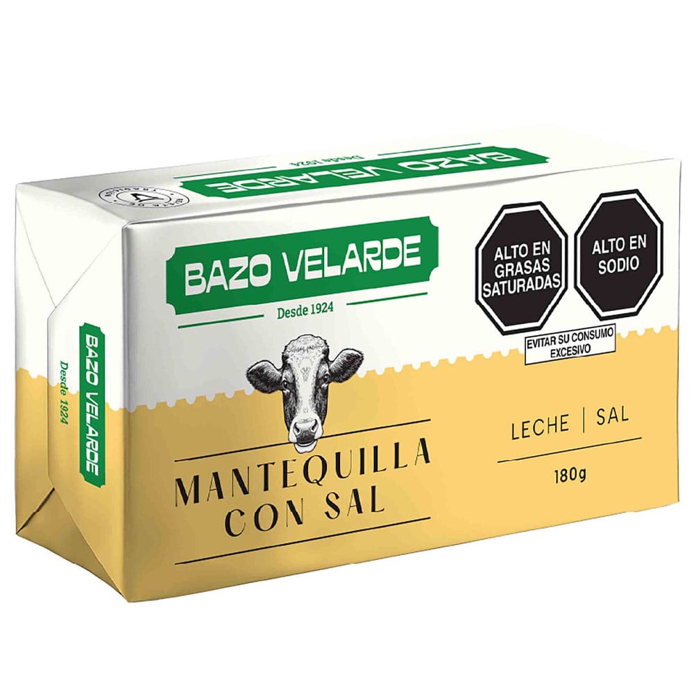 Mantequilla BAZO VELARDE Barra 180g