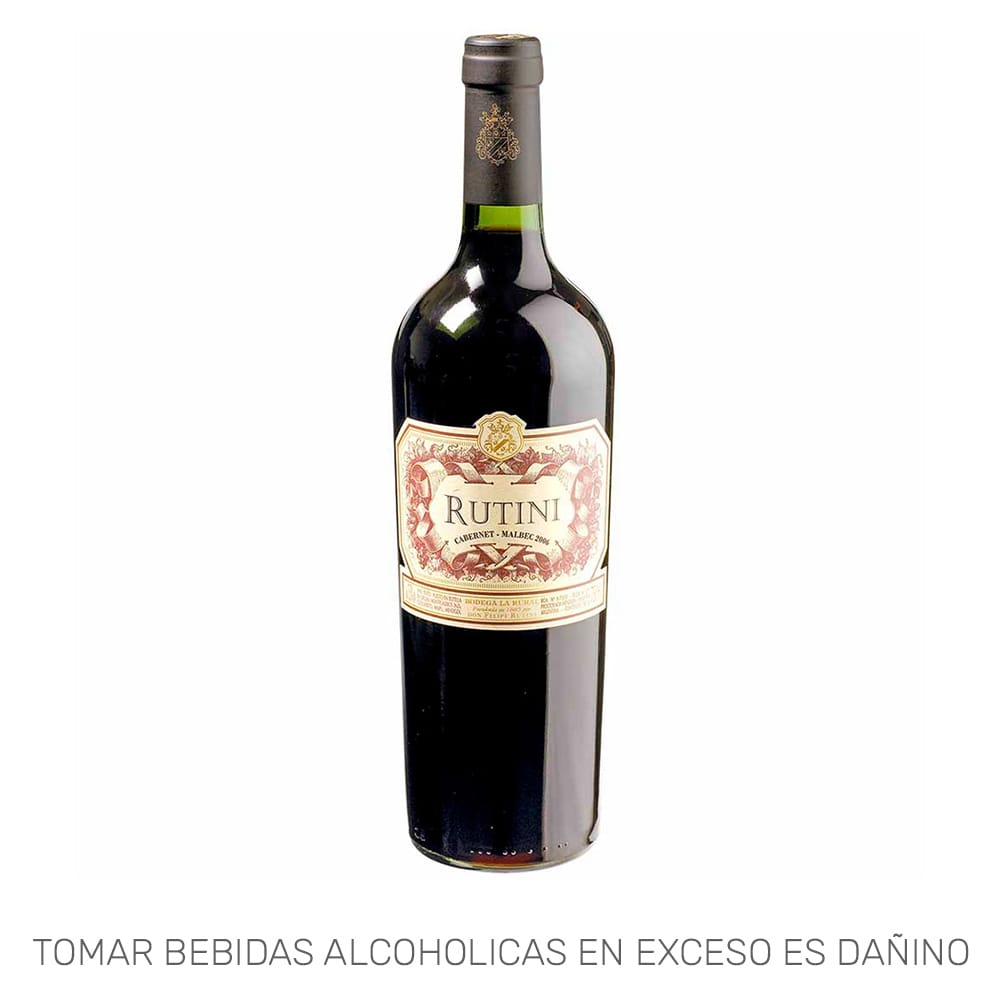 Vino Tinto RUTINI Cabernet Malbec Botella 750ml