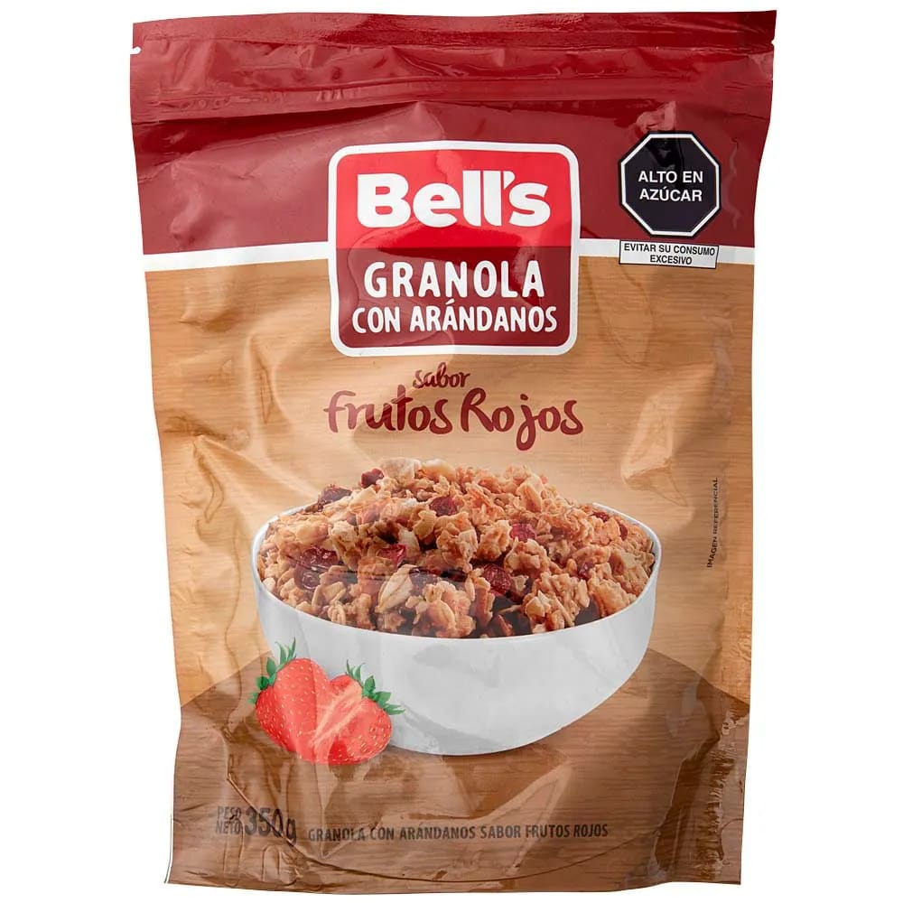 Granola con Arándonos BELL'S Doypack 350g