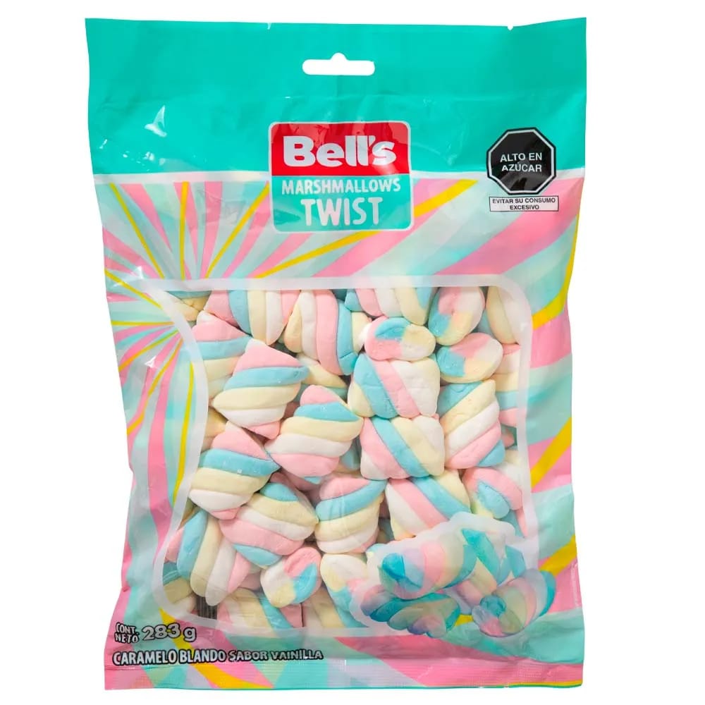 Marshmallow BELL'S Twist Bolsa 283g