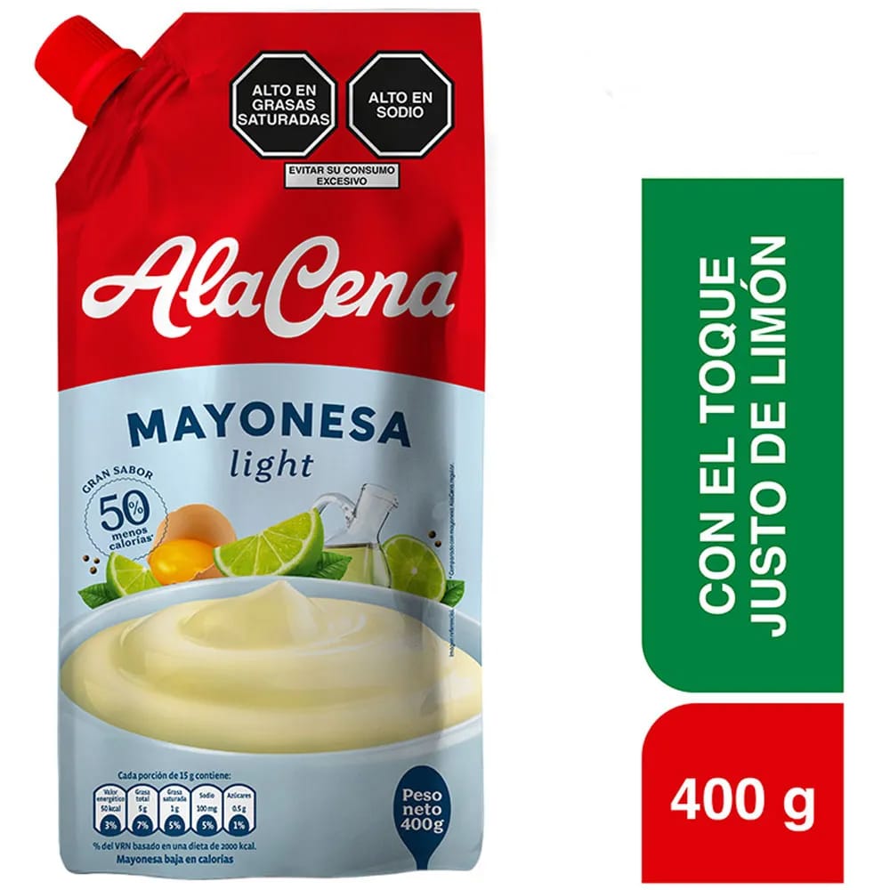 Mayonesa Light ALACENA Doypack 400g