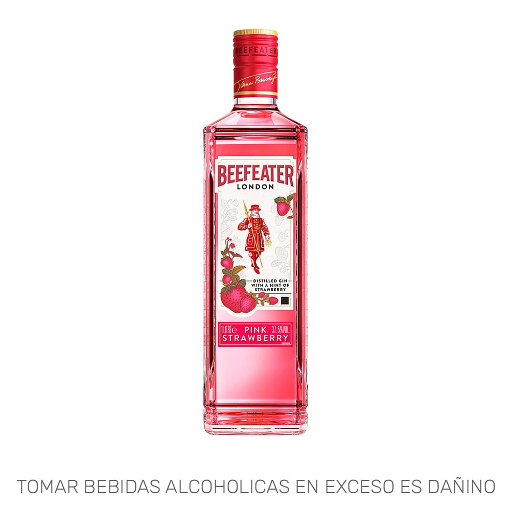 Gin BEEFEATER Pink Botella 1L