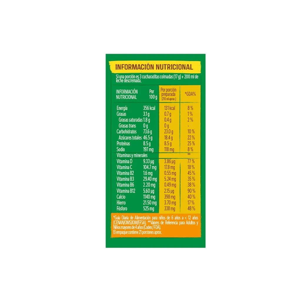 Fortificante Granulado MILO Activ - Go Doypack 350g