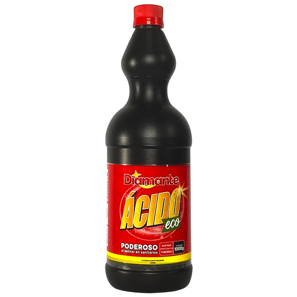 Ácido Muriático DIAMANTE Ecológico Botella 1L