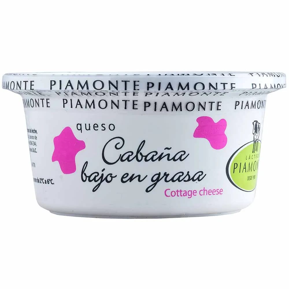 Queso Crema PIAMONTE Cabaña Light Pote 250g