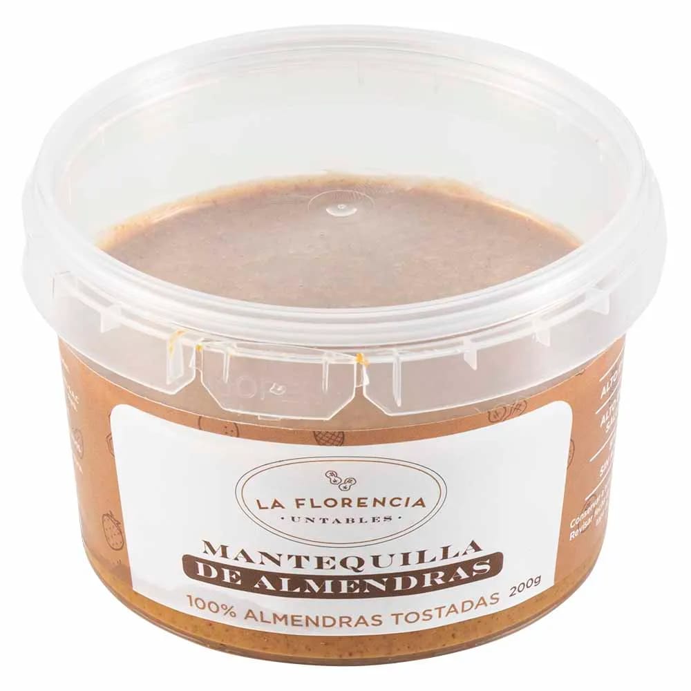 Mantequilla de Almendras LA FLORENCIA Pote 200g