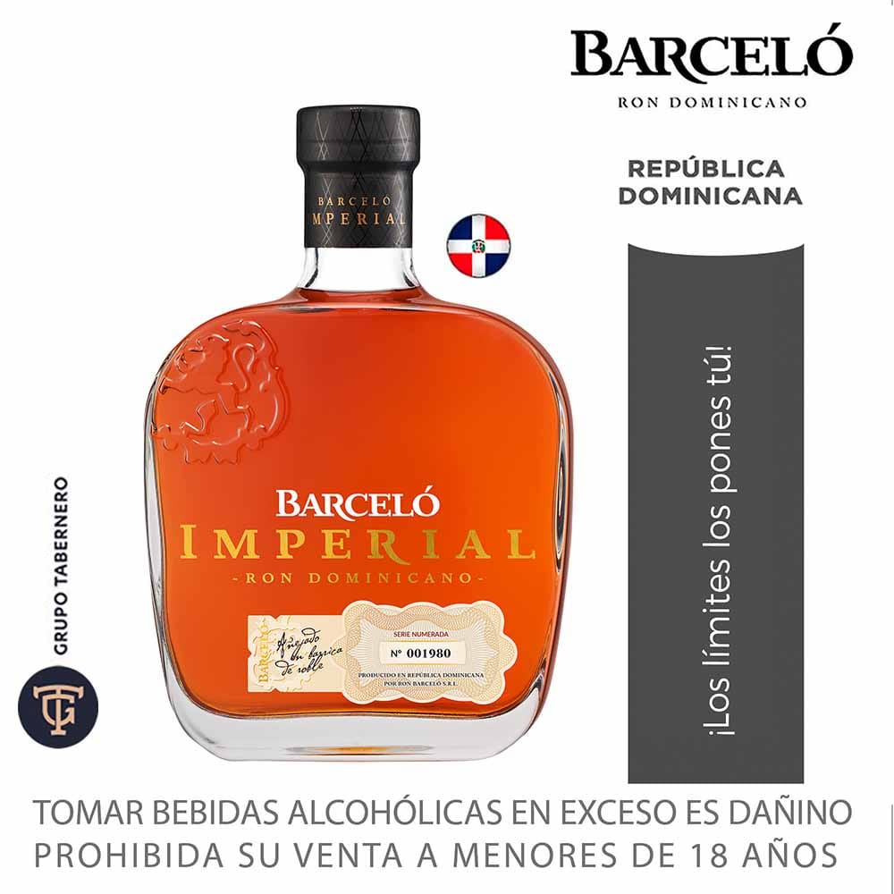 Ron BARCELÓ Imperial Botella 750ml