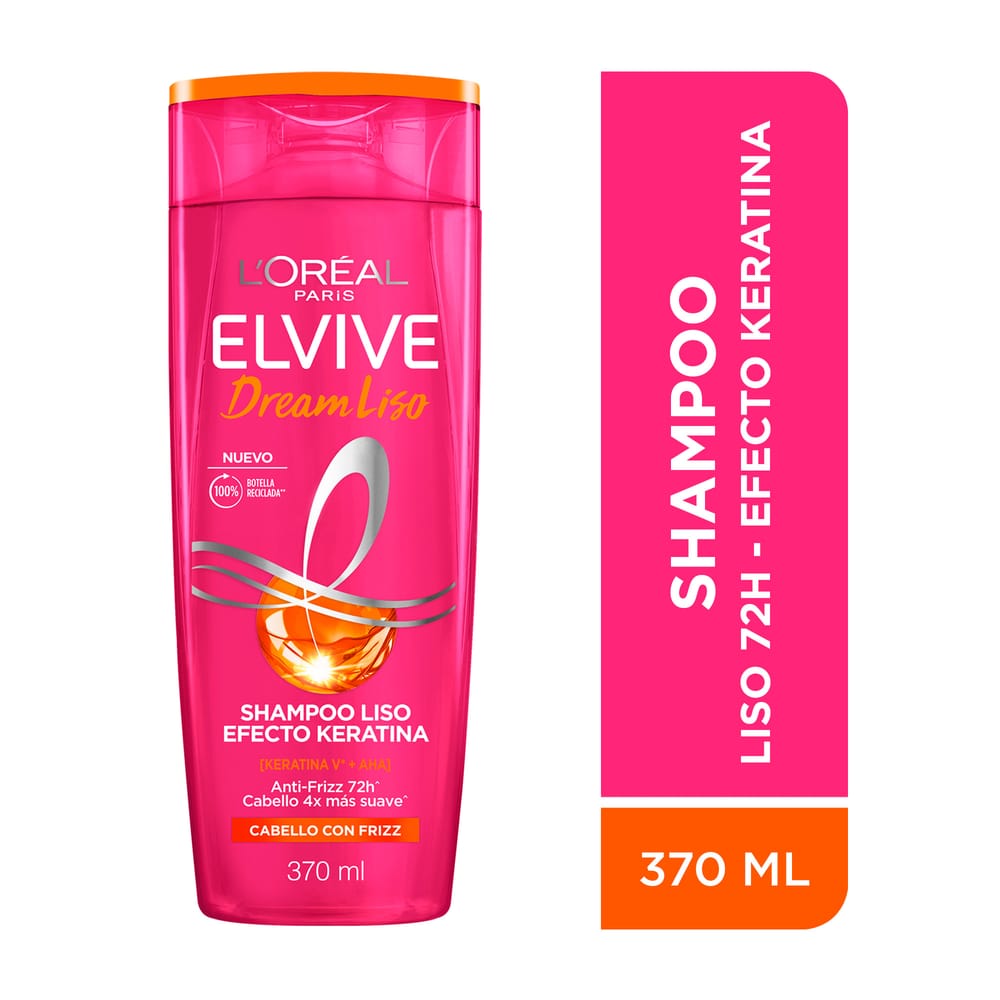 Shampoo ELVIVE Dream Liso Frasco 370ml