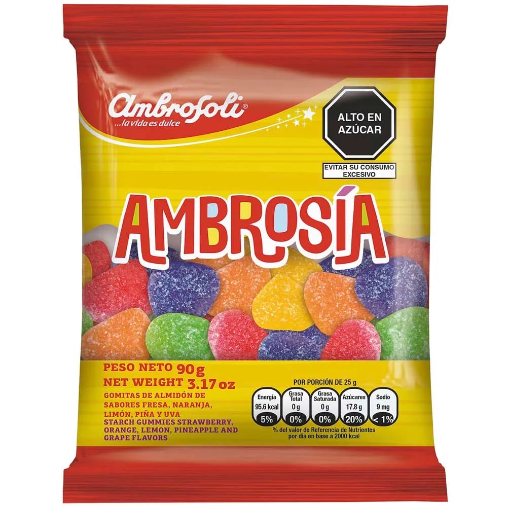 Gomitas AMBROSOLI Ambrosía Bolsa 90g