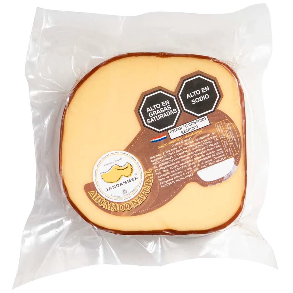 Queso Ahumado Natural JANDAMMER x Kg