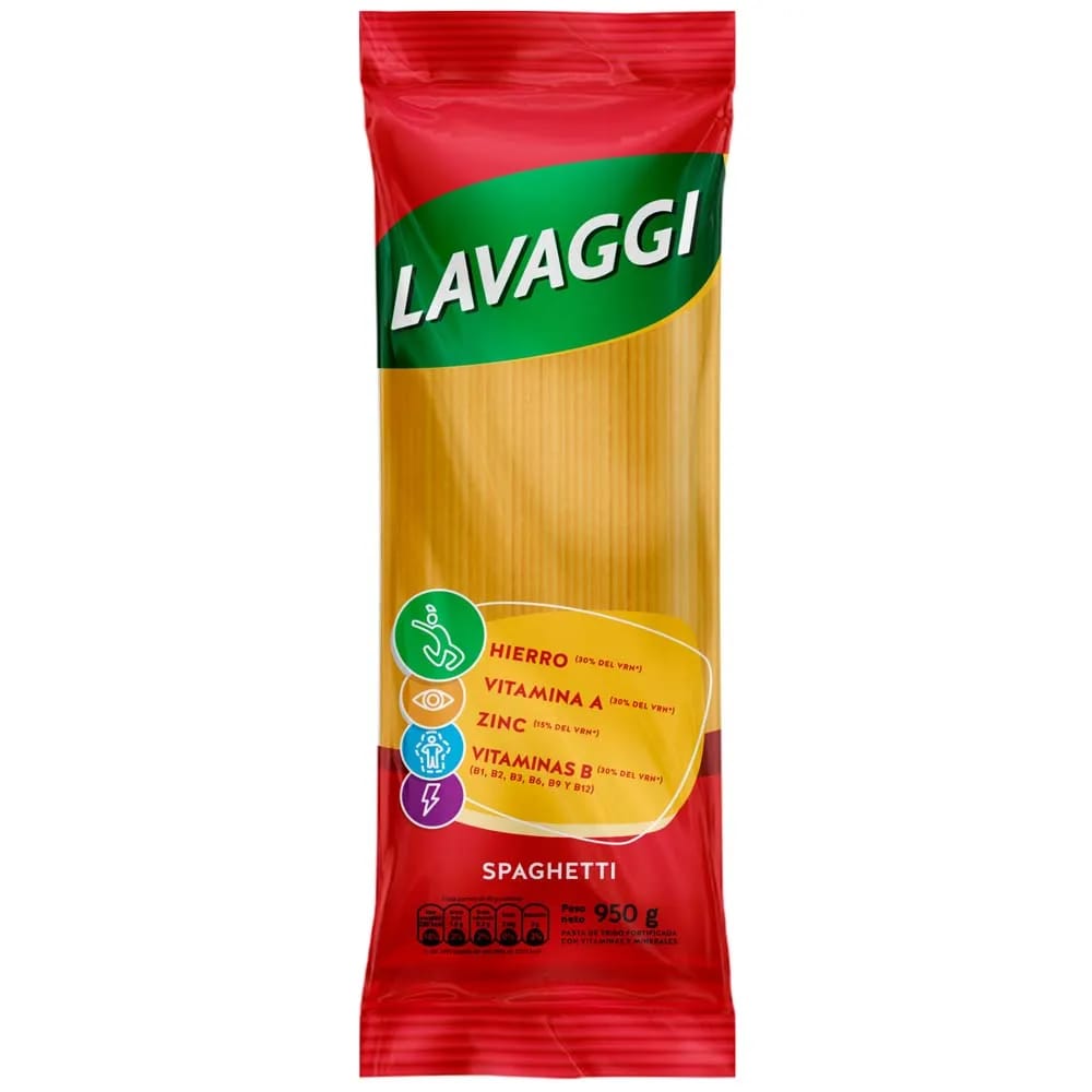 Fideo Spaghetti LAVAGGI Bolsa 950g