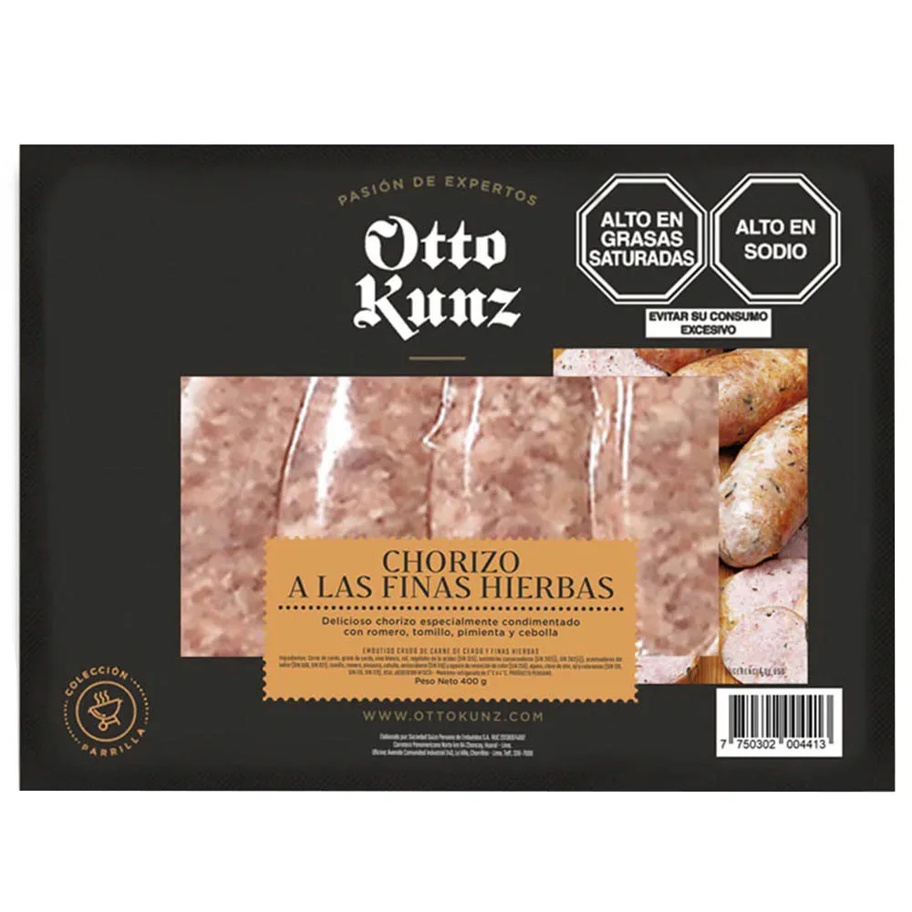 Chorizo Finas Hierbas OTTO KUNZ 400g