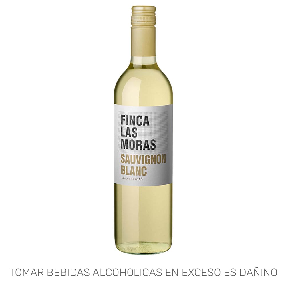 Vino Blanco FINCA LAS MORAS Sauvignon Blanc Botella 750ml