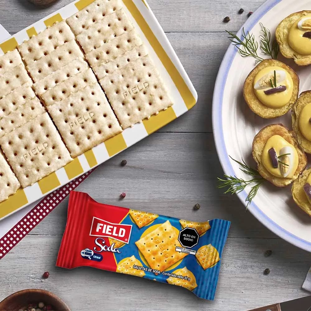 Galletas Soda FIELD Bolsa 6un