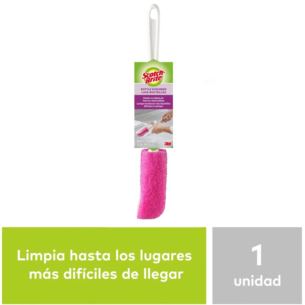 Limpiador de Botellas SCOTCH-BRITE Cero Rayas 1un