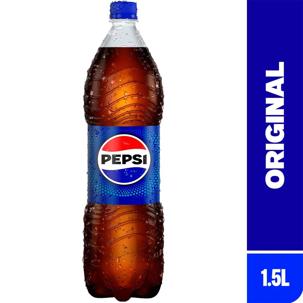 Gaseosa PEPSI Cola Botella 1.5L