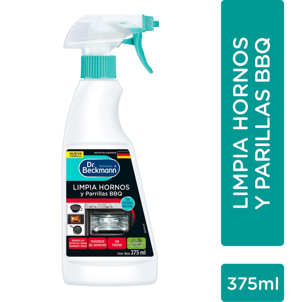 Limpia Hornos en Spray DR. BECKMANN Súper Poderoso Frasco 375ml