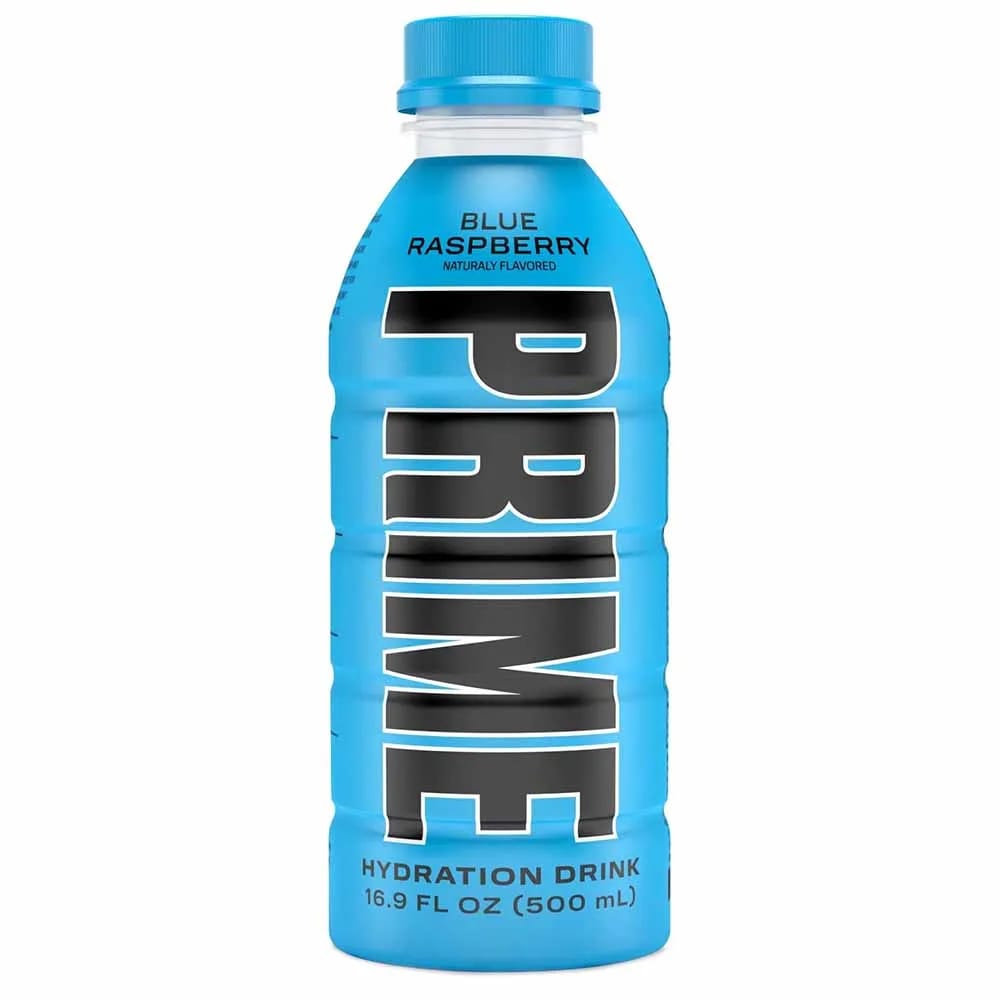 Bebida Hidratante PRIME Blue Raspberry Botella 500ml