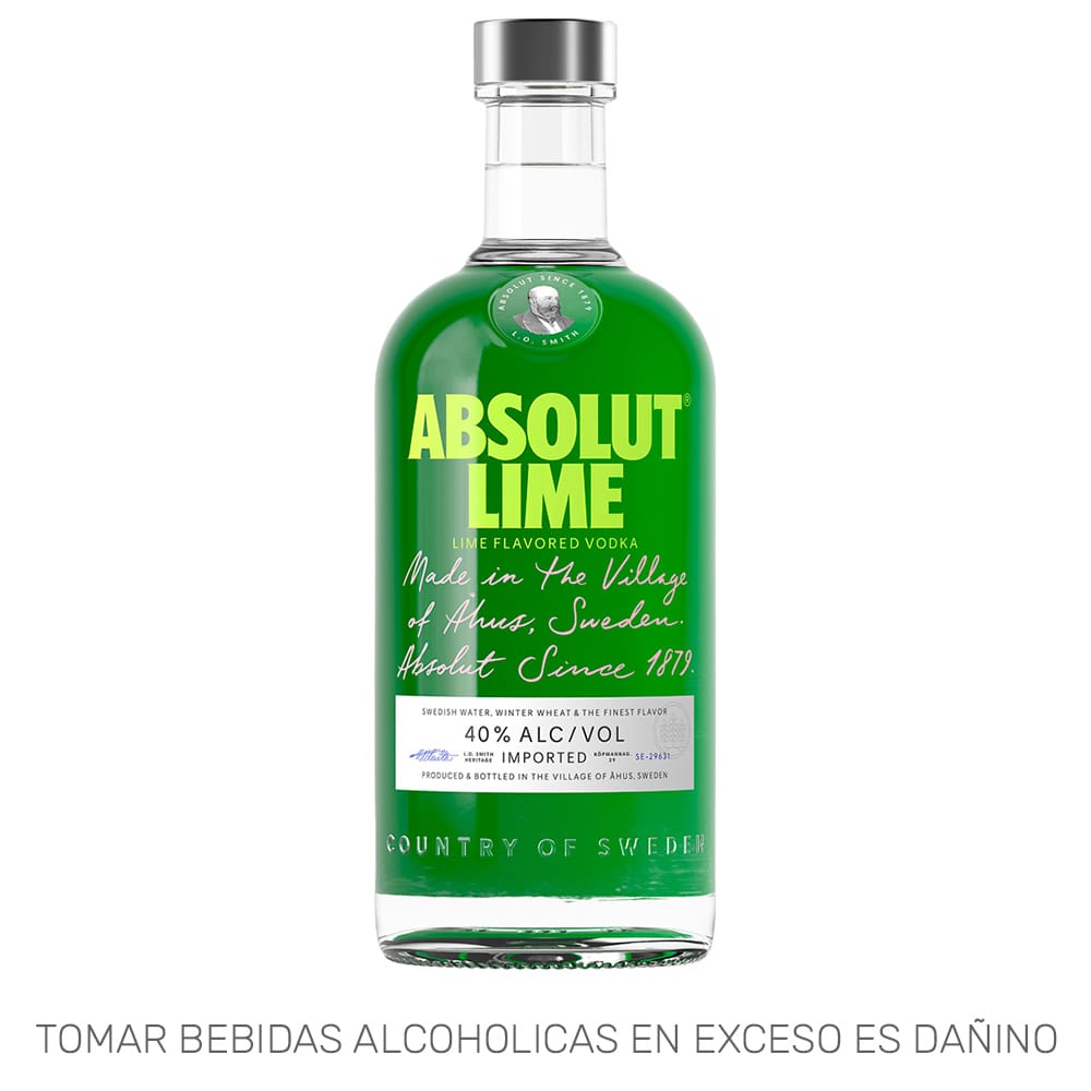 Vodka ABSOLUT Lime Botella 700ml