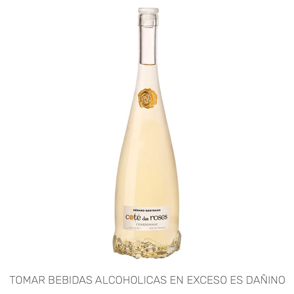 Vino Blanco COTE DES ROSES Chardonnay Botella 750ml