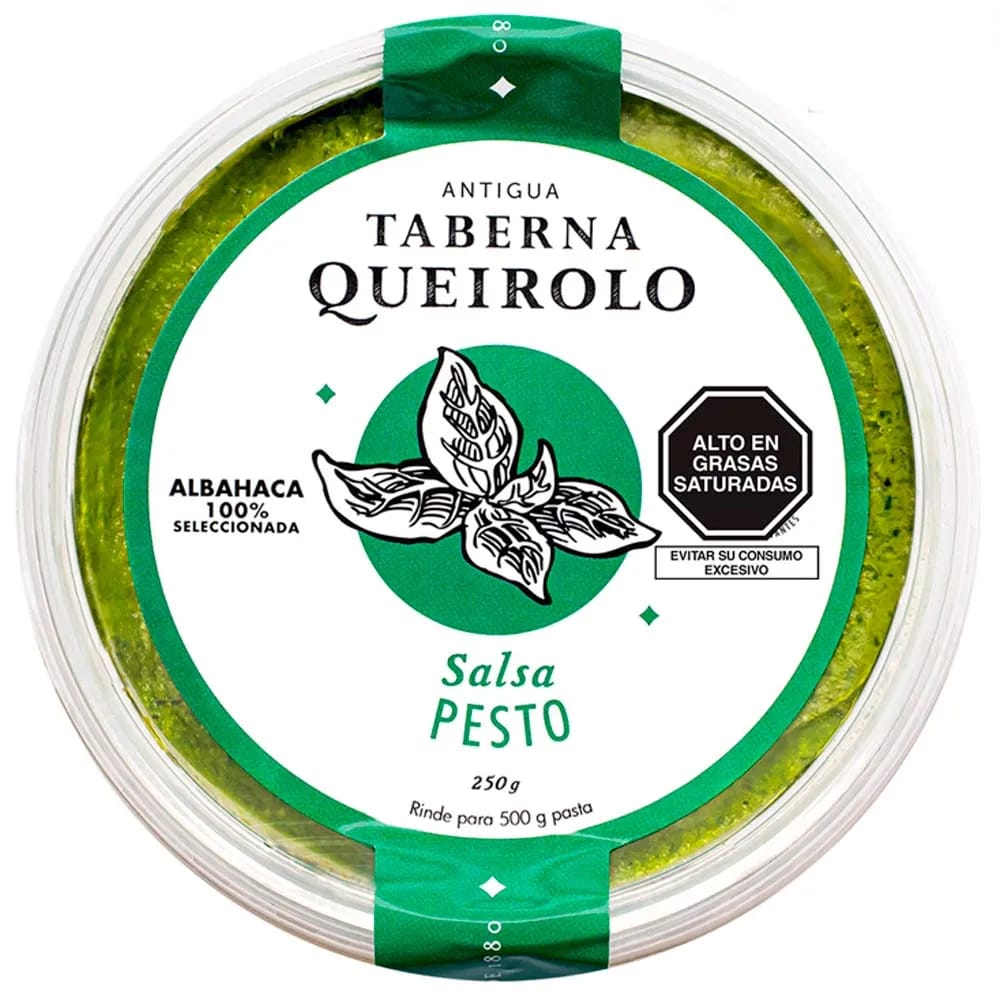 Salsa Pesto ANTIGUA TABERNA QUEIROLO Caja 250g