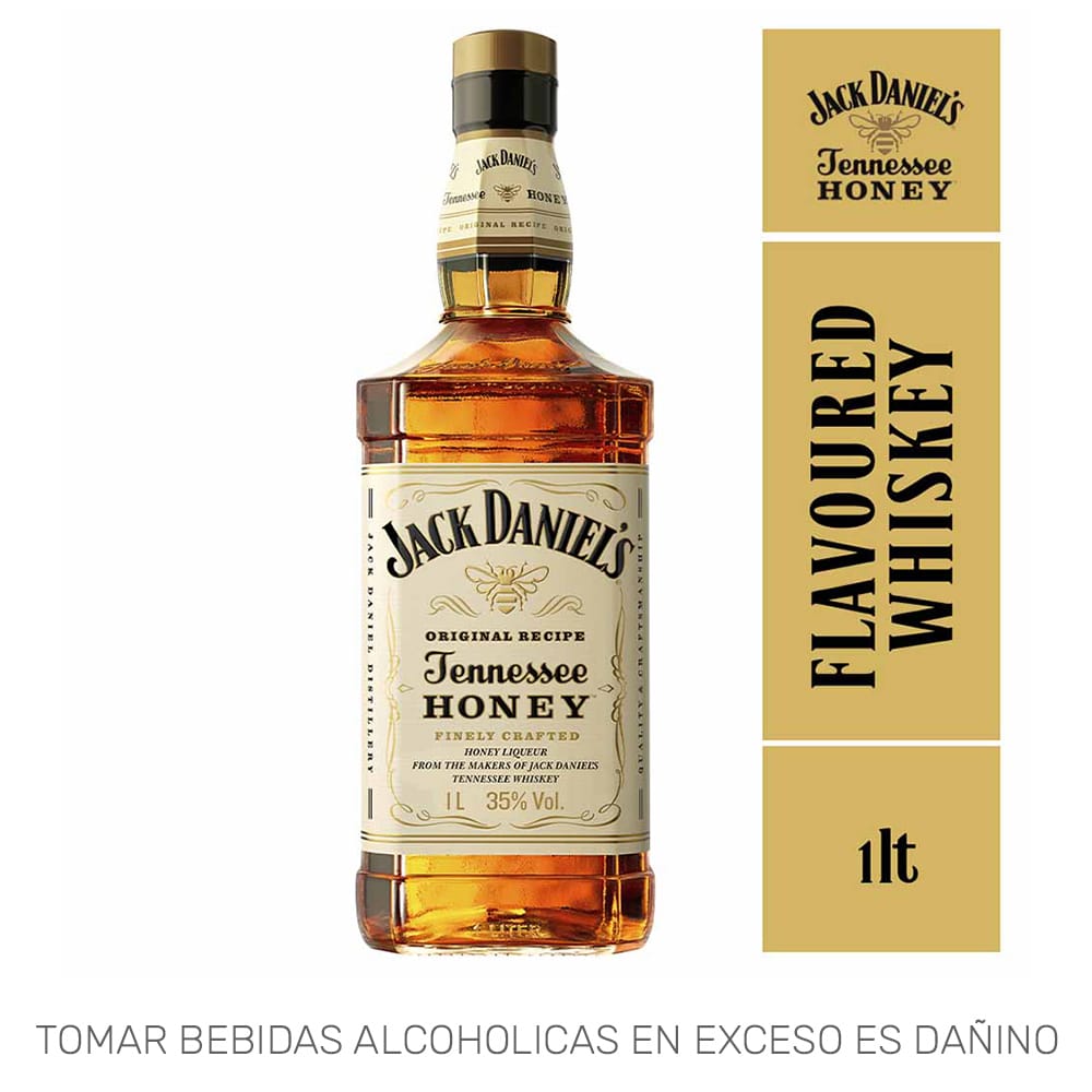 Whisky JACK DANIEL'S Honey Botella 1L