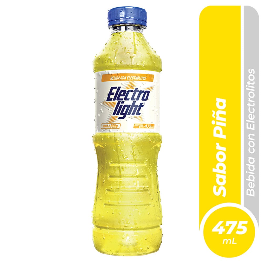 Bebida rehidratante ELECTROLIGHT Piña Botella 475Ml