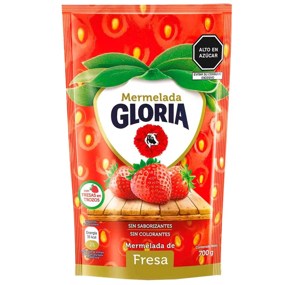 Mermelada Fresa GLORIA Doypack 700g