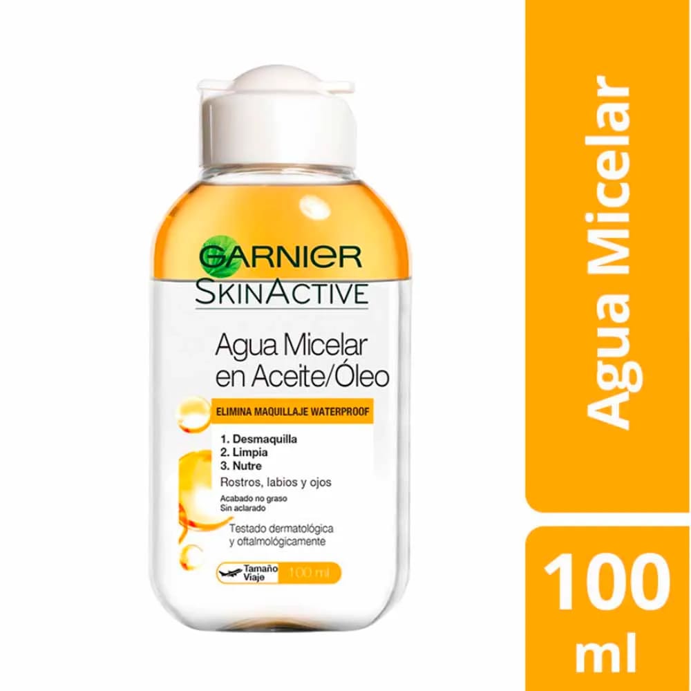 Agua Micelar GARNIER Óleo Frasco 100ml