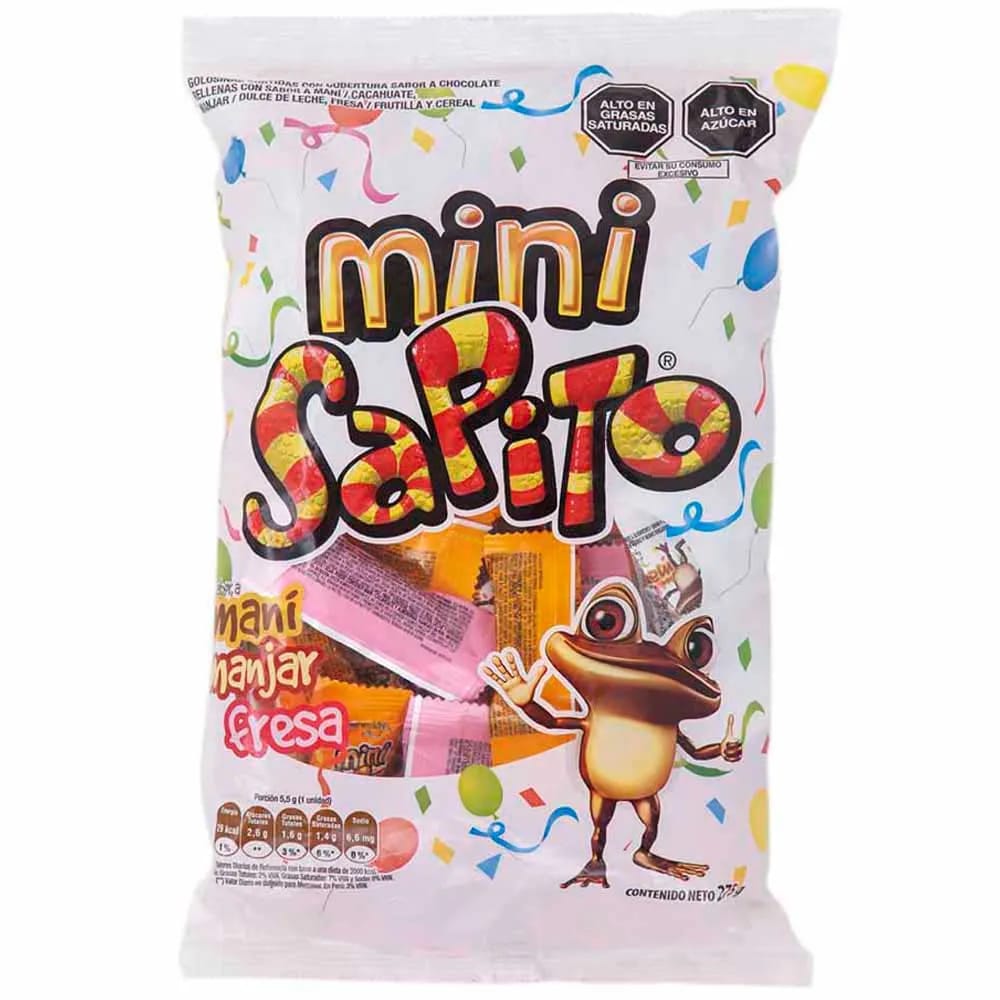 Chocolate SAPITO Mini Bolsa 50un