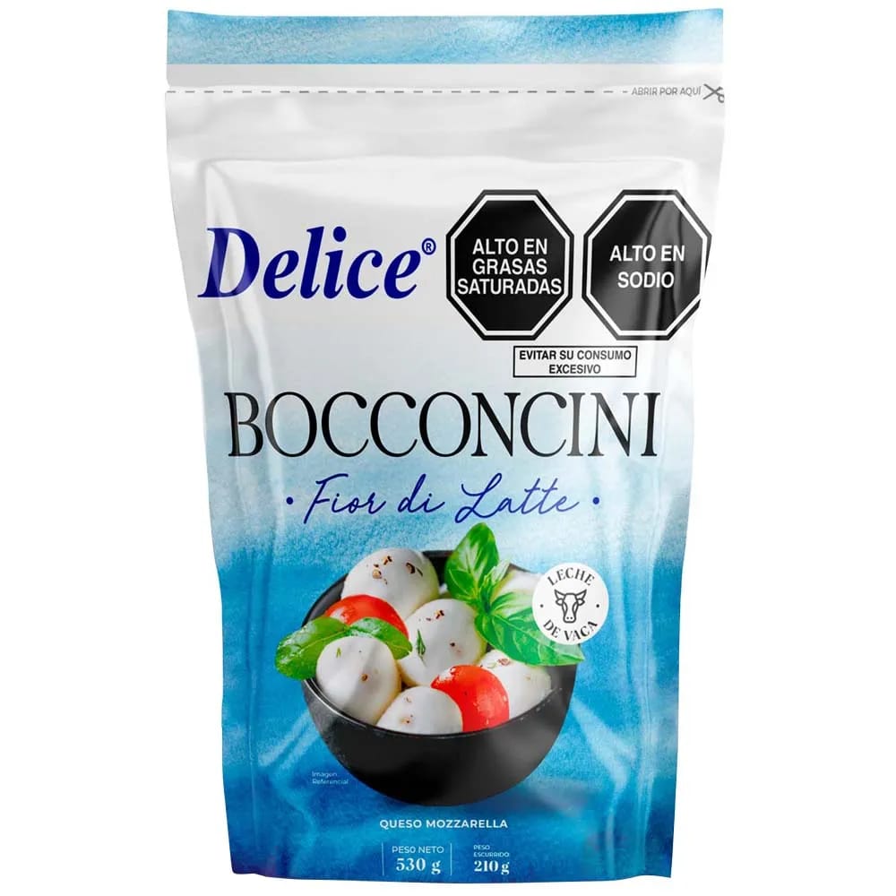 Queso Bocconcini DELICE Paquete 530g