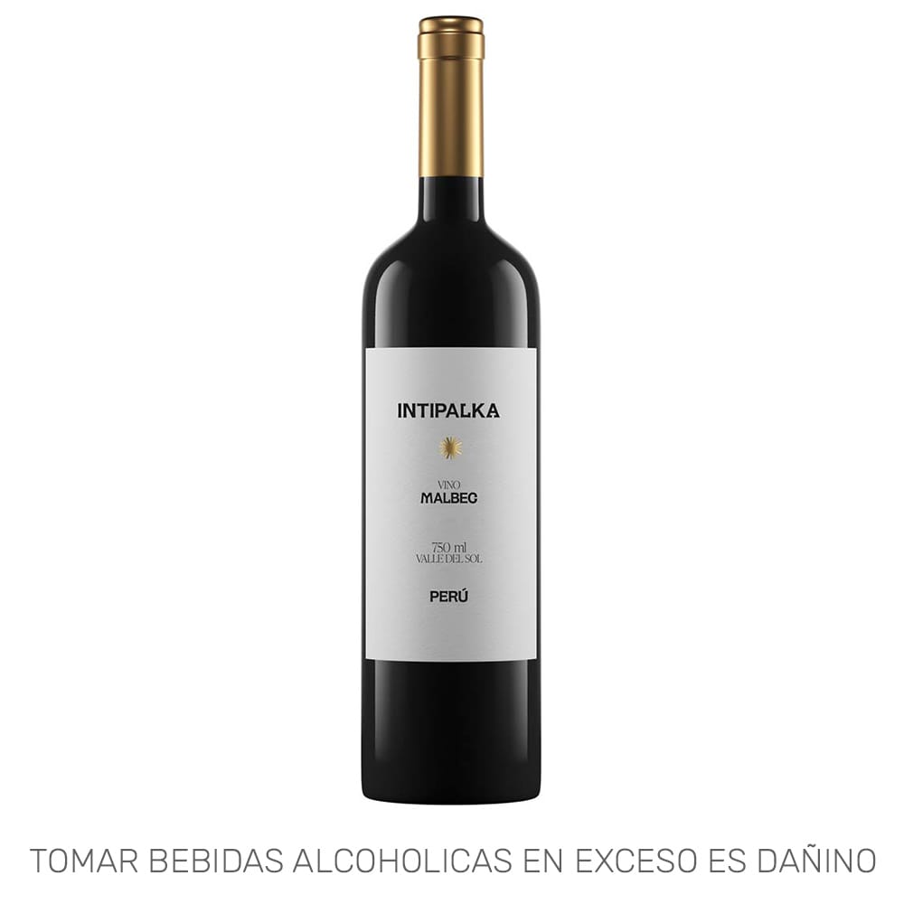 Vino INTIPALKA Malbec Botella 750ml