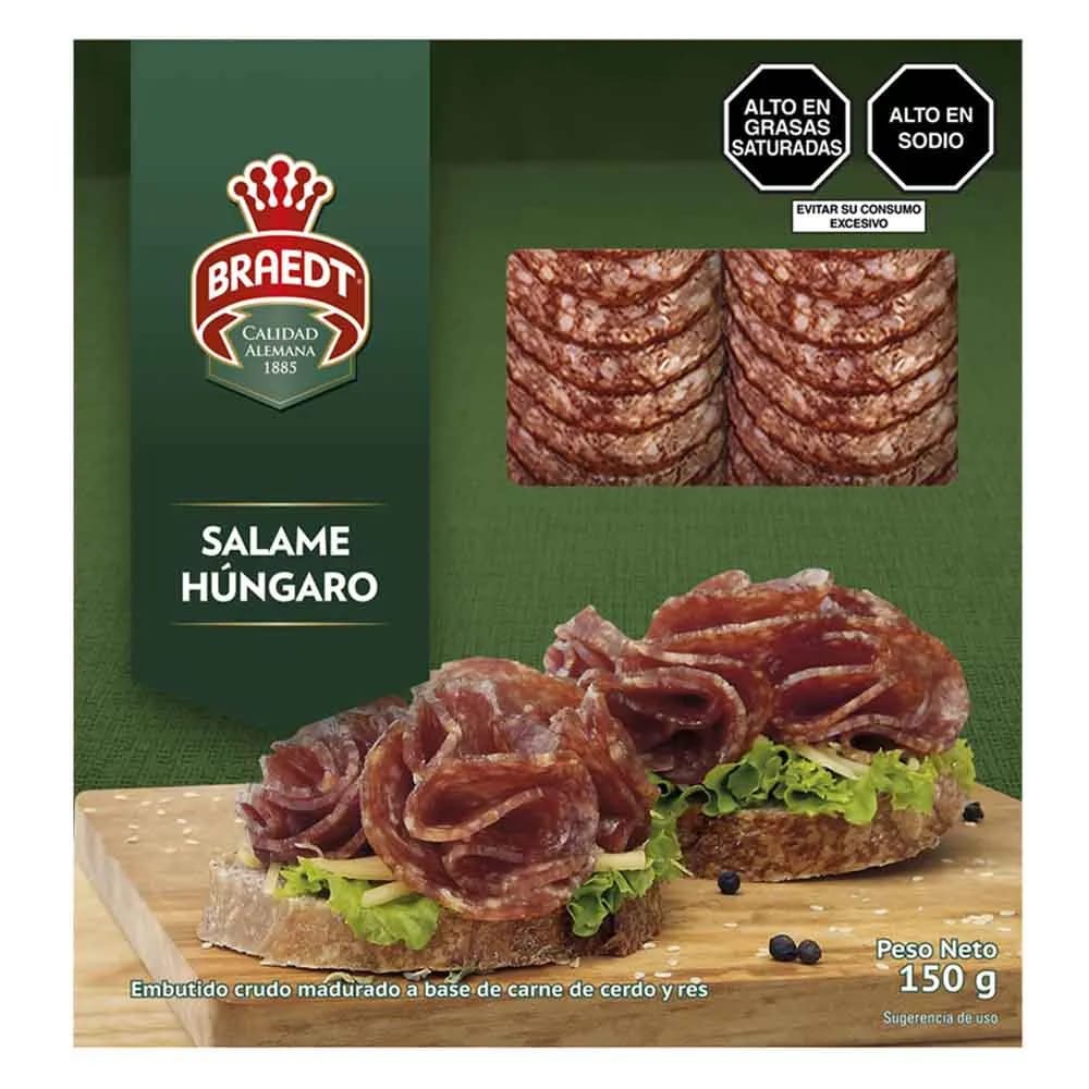 Salame Húngaro BRAEDT Paquete 150g