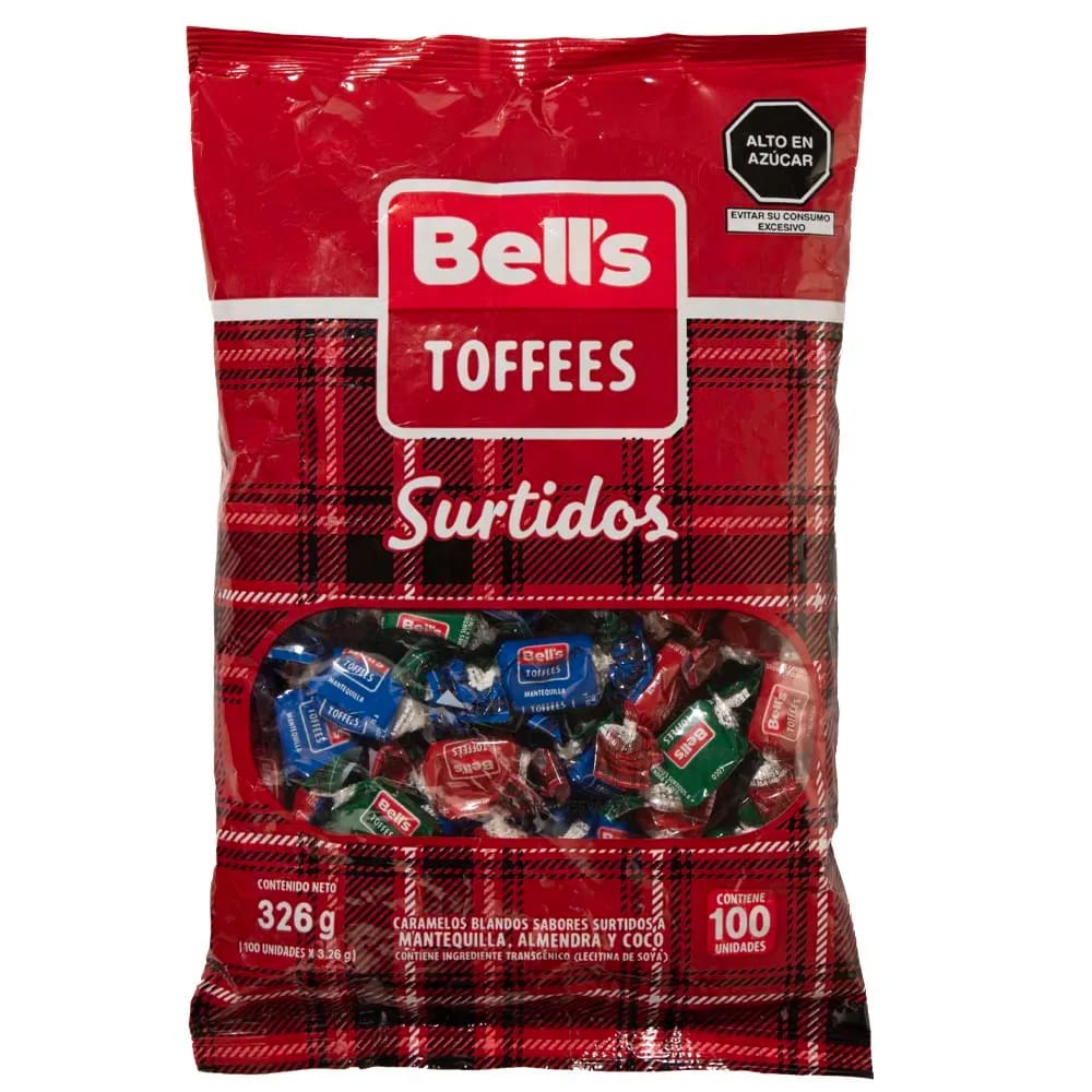 Toffees Surtidos BELL'S Bolsa 326g