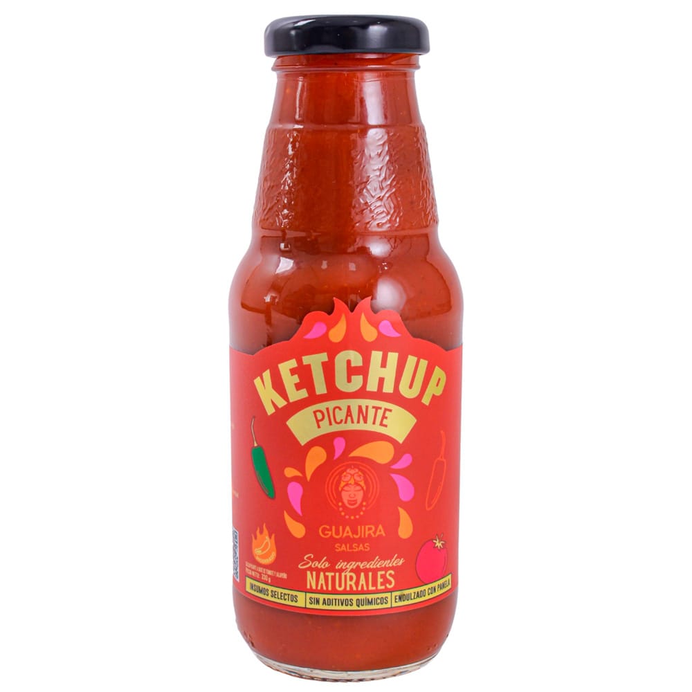 Ketchup GUAJIRA Picante Frasco 330g