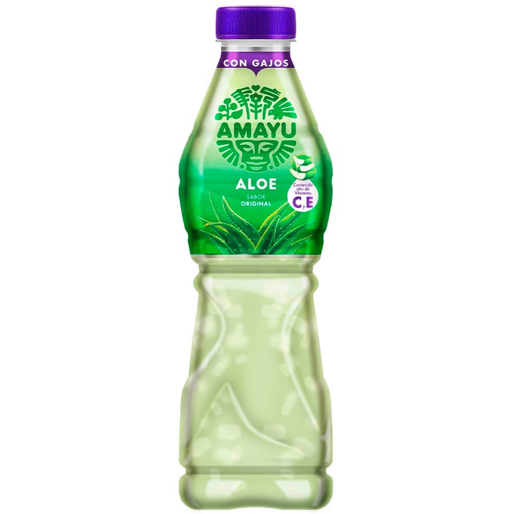 Bebida Amayu BIO Aloe Sabor a Uva Botella 500ml