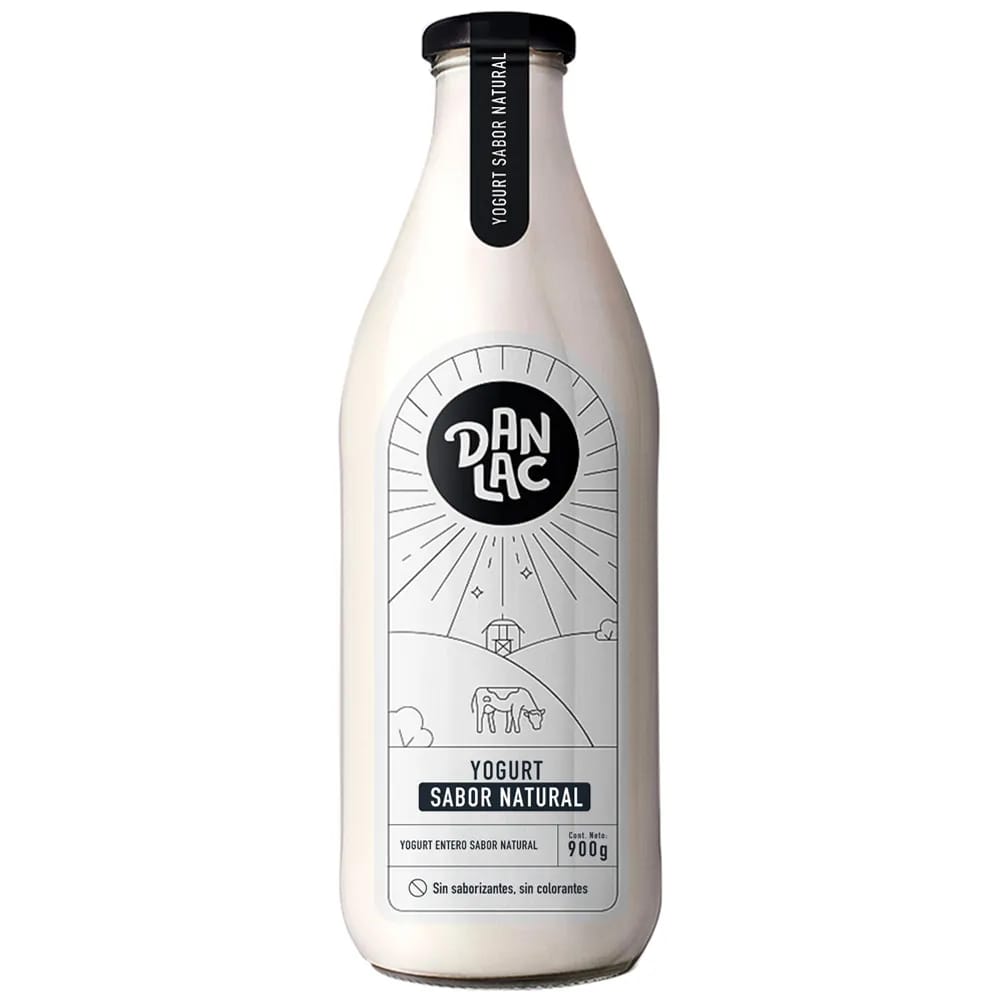 Yogurt Natural DANLAC Botella 900g