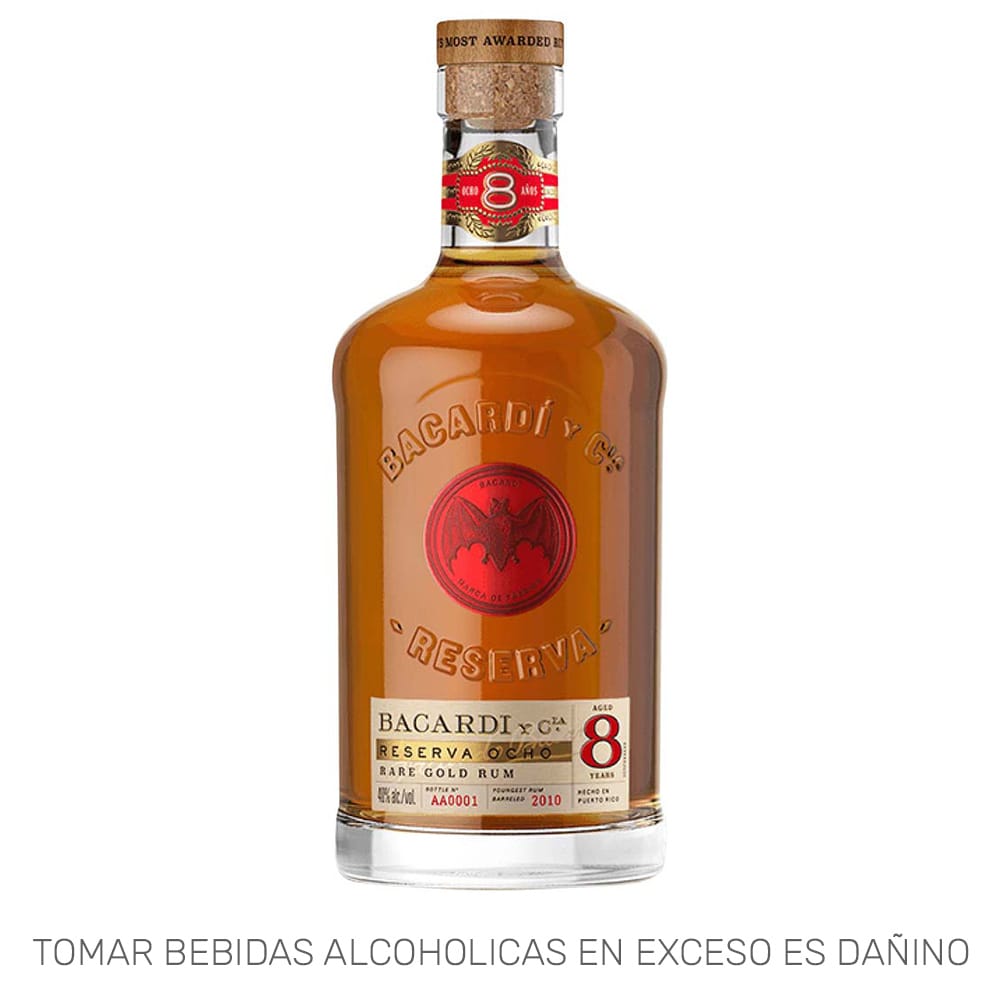 Ron BACARDÍ 8 Años Botella 750ml