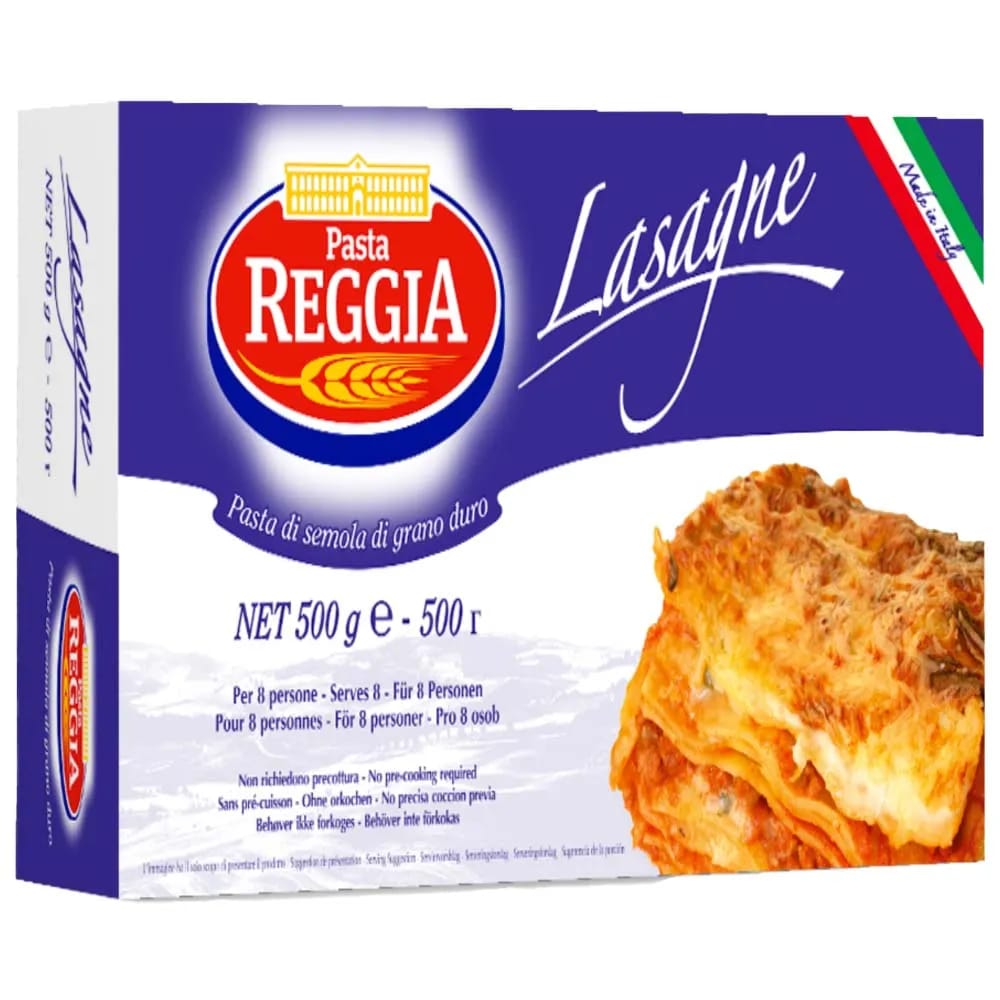 Pasta de Lasagne REGGIA Caja 500g