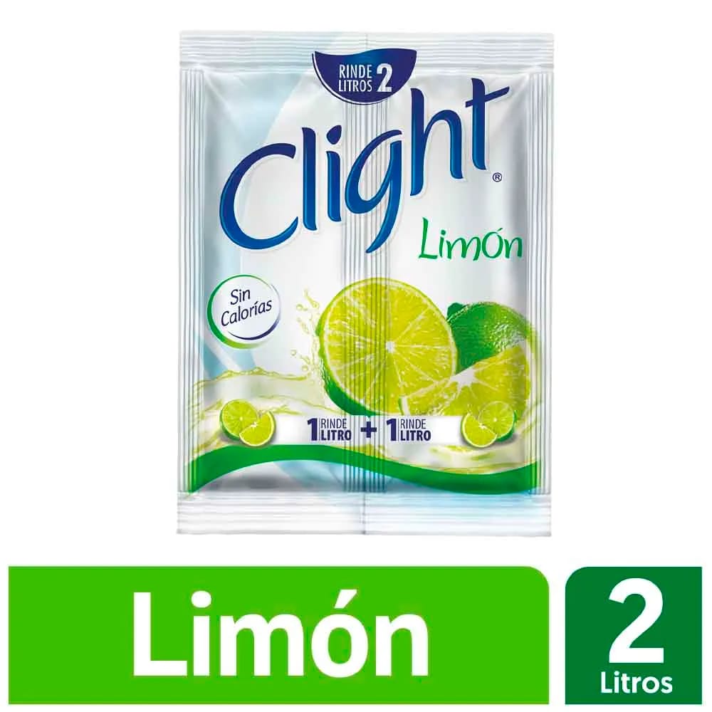 Bebida Instantánea en Polvo CLIGHT Limón con Splenda Sobre 7g
