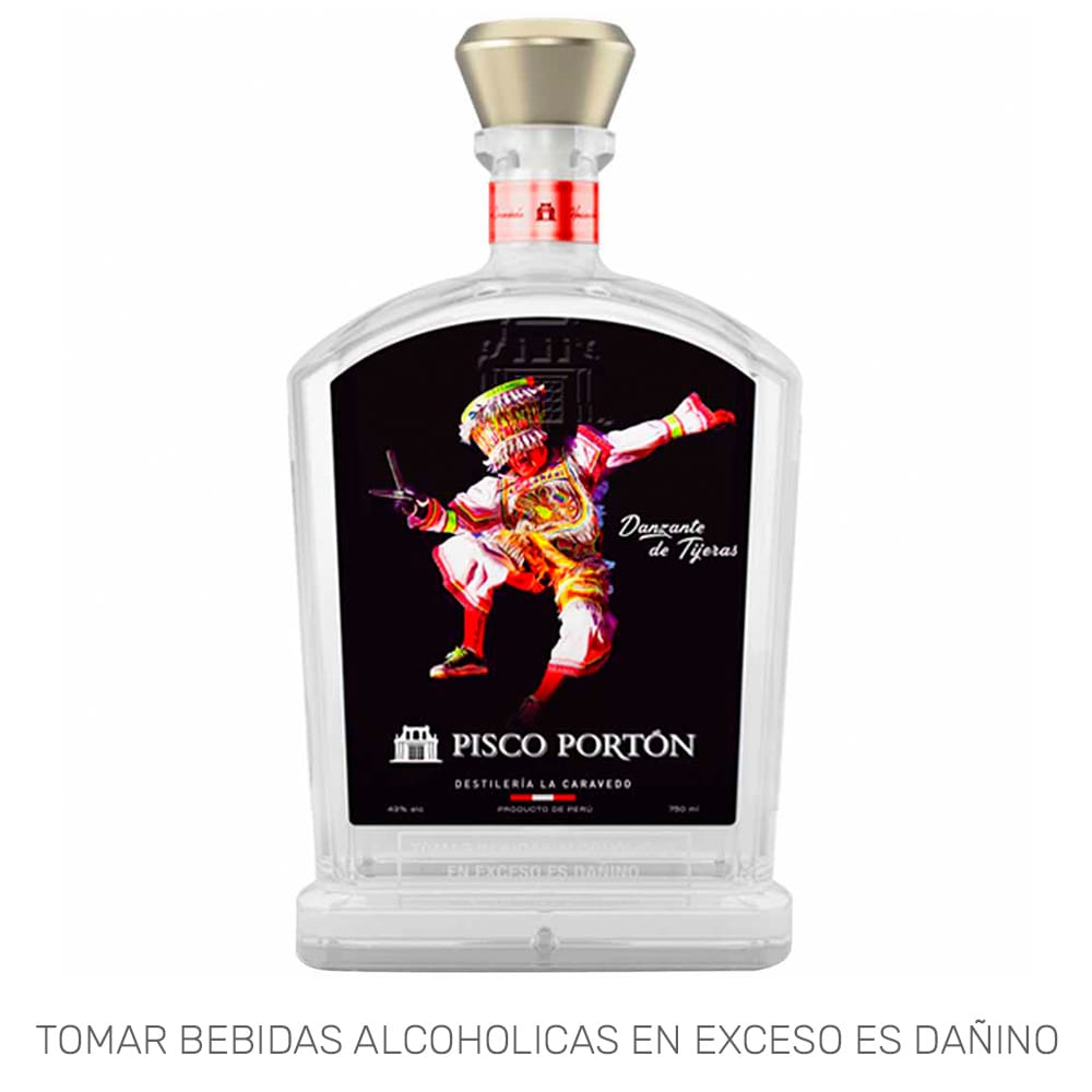Pisco PORTÓN Quebranta Botella 750ml