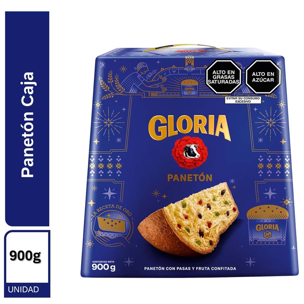Panetón GLORIA Caja 900g