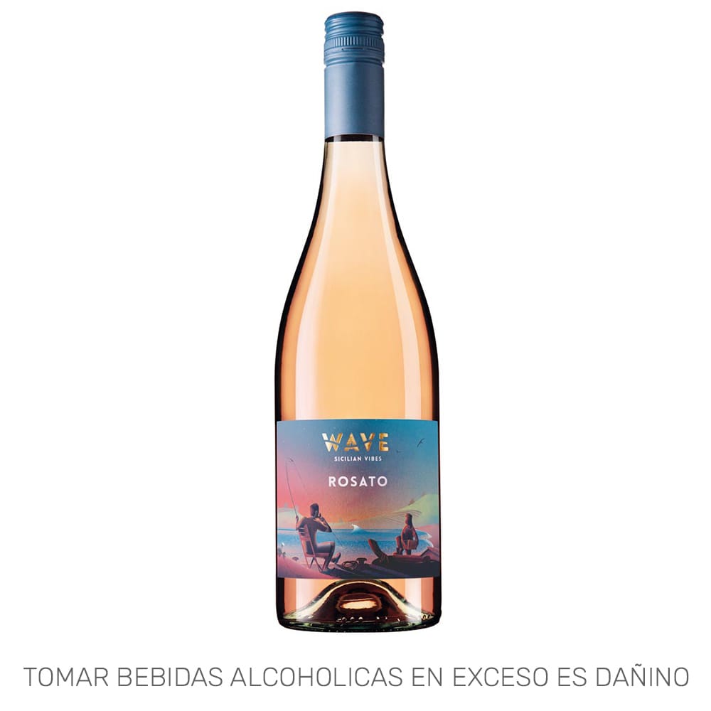 Vino Rosa WAVE Botella 750ml