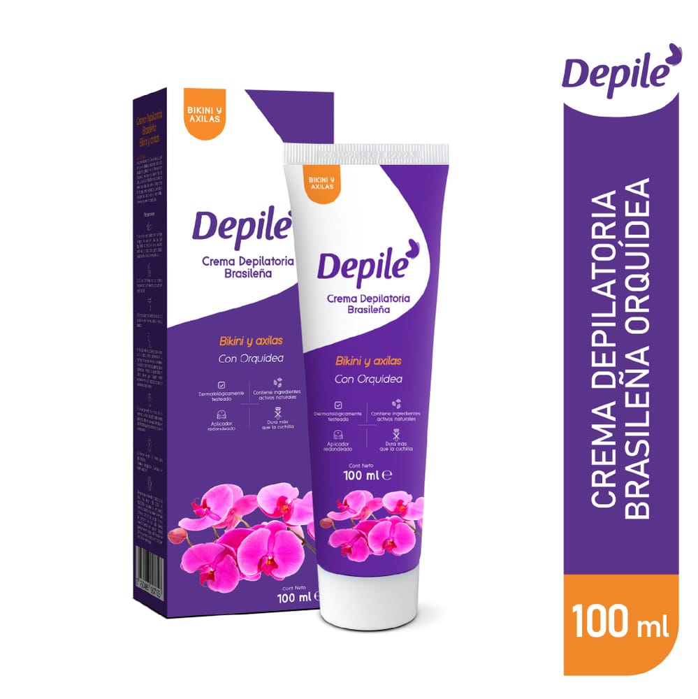 Crema Depiladora Brasilera DEPILÉ Tubo 100ml