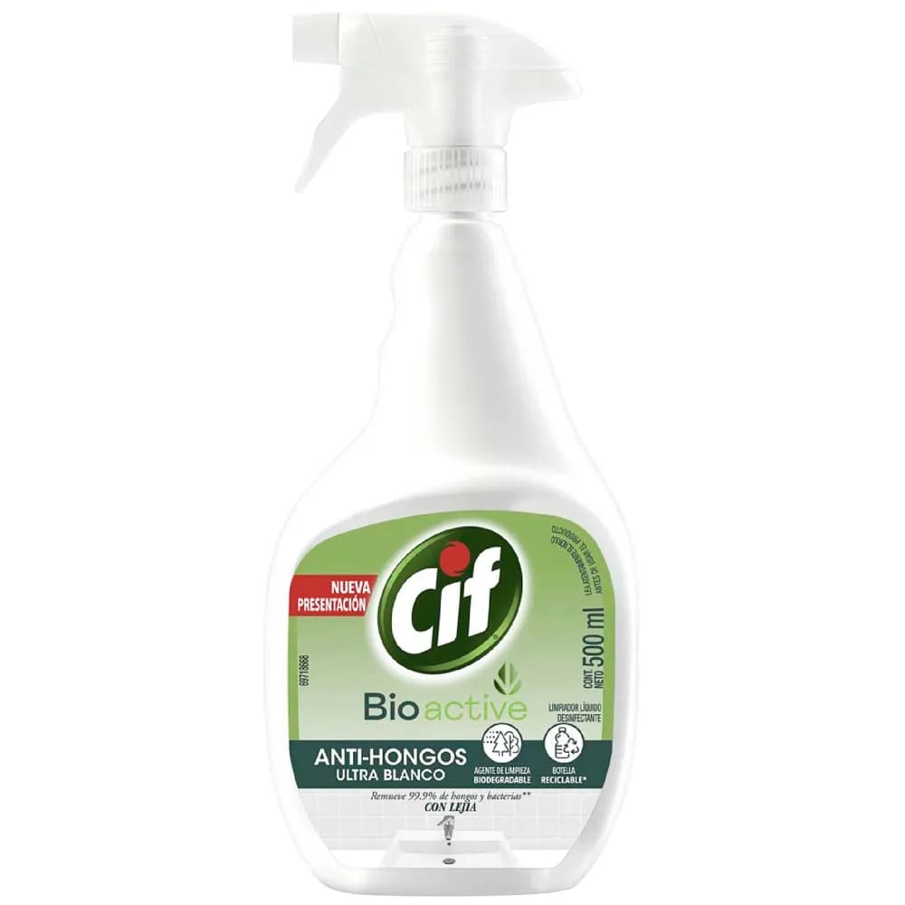 Anti-Hongos Baño Ultra Blanco CIF Frasco 500ml