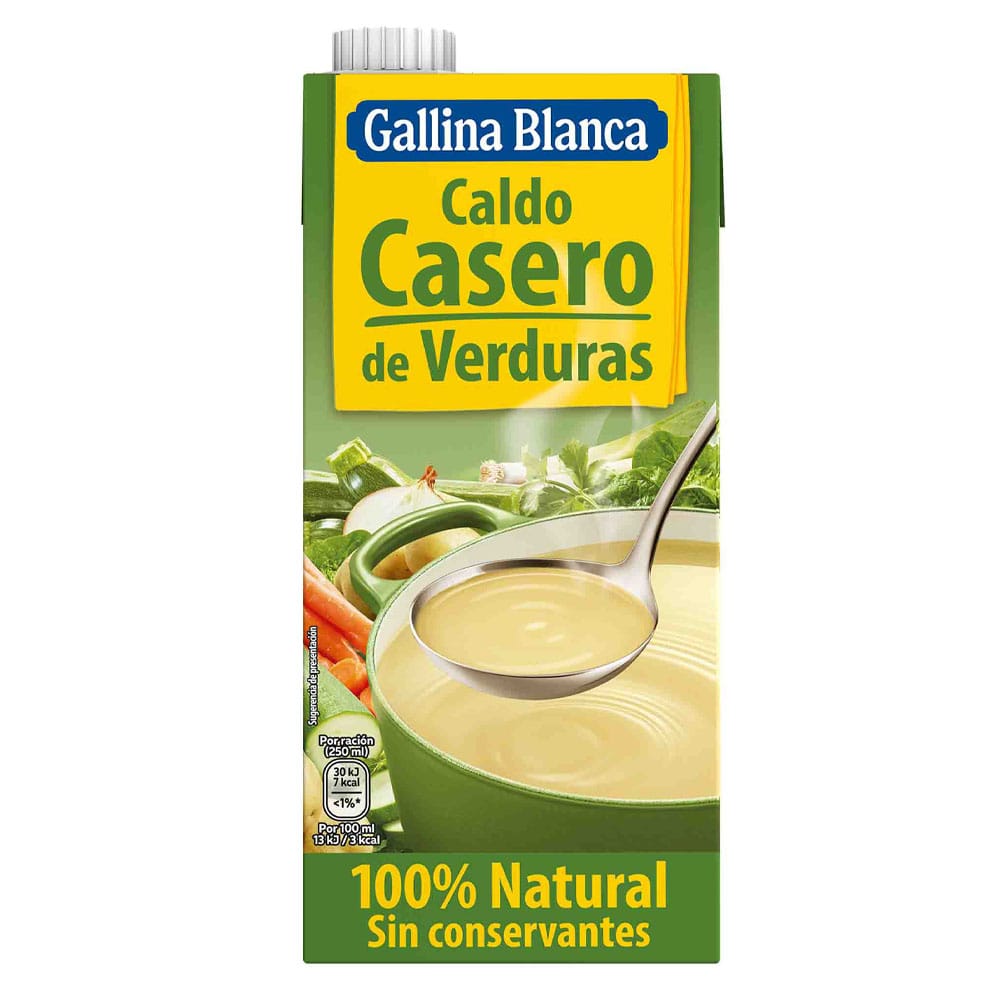 Caldo de Verdura GALLINA BLANCA Caja 1L